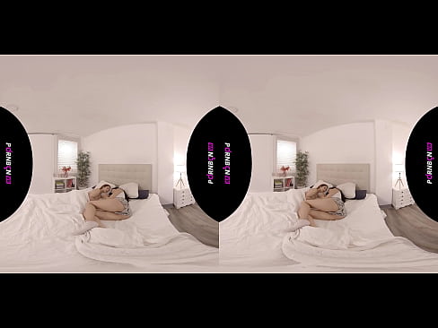 ❤️ PORNBCN VR Две молодые лесбиянки просыпаются возбужденными в виртуальной реальности 4K 180 3D Женева Беллуччи   Катрина Морено ️❌ Шлюхи у нас ☑
